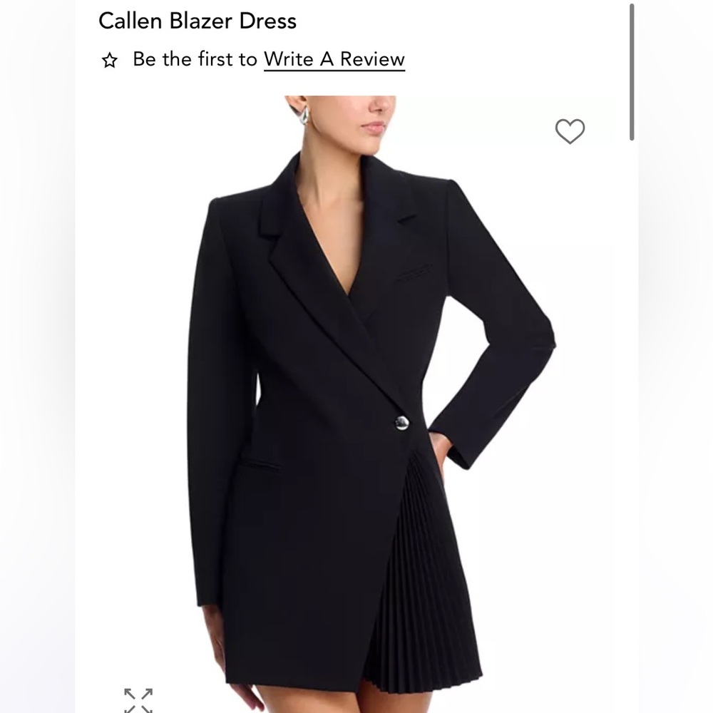 A.L.C. Callen blazer dress Classic Black size 2